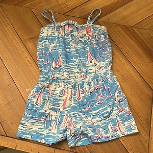 Lilly Pulitzer Sailboat Romper
